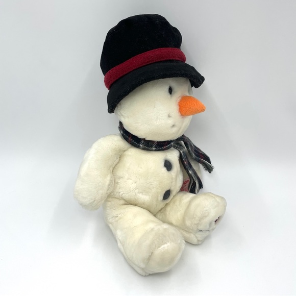 Russ Snowflake Snowman Plush 16” - Picture 3 of 10